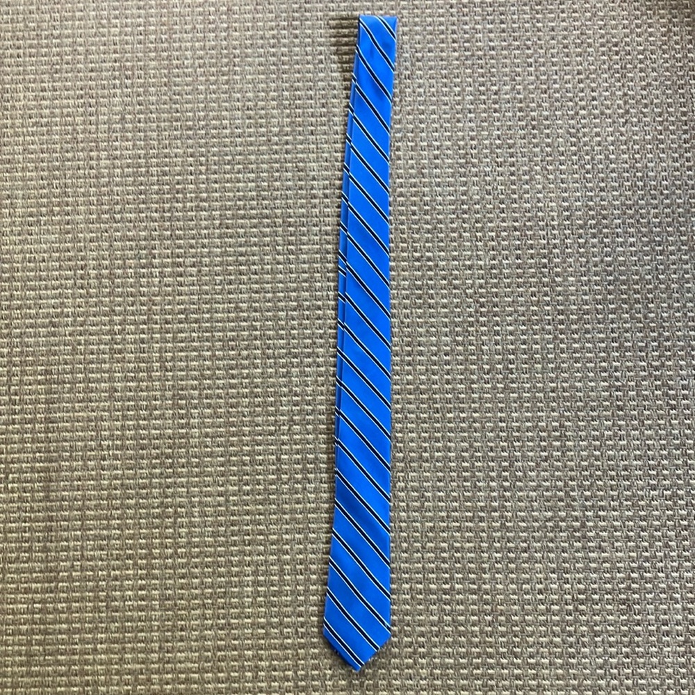 Ralph Lauren Boys Silk Stripe School tie